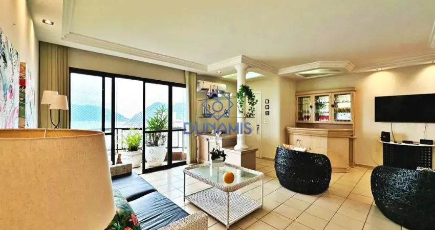 Apartamento à venda, 217 m  por r  1.550.000,00 - praia do tombo - guarujá sp