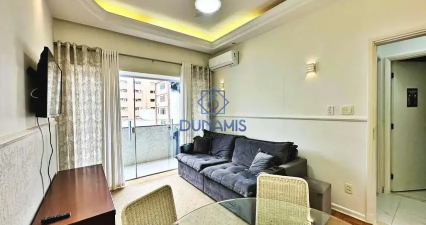 Apartamento reformado à venda, 55 m por r 400.000,00 - centro - guarujá sp