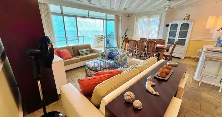 Apartamento frente total para o mar- praia das astúrias - com lazer completo