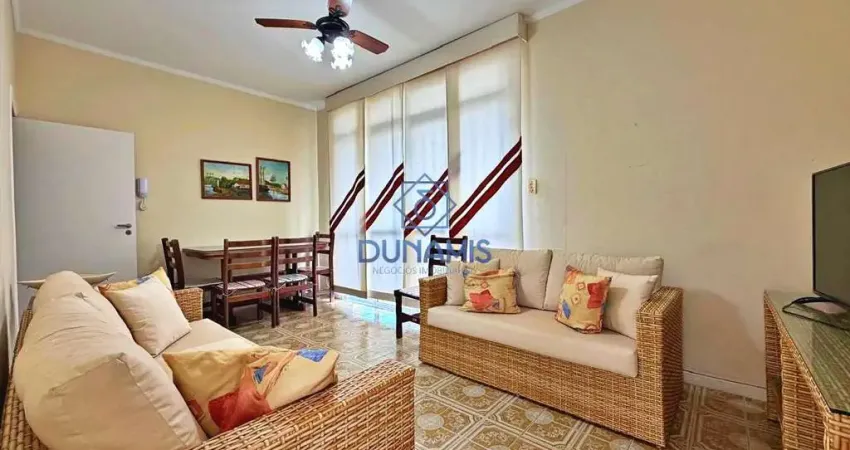 Apartamento para venda na praia das pitangueiras com sacada - uma quadra do mar