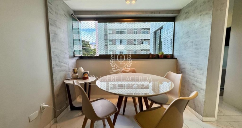 A Venda Lindo Apt 61m² 3Qts 2Sui 100%Mobiliado Varanda integrada, Área Lazer em BV