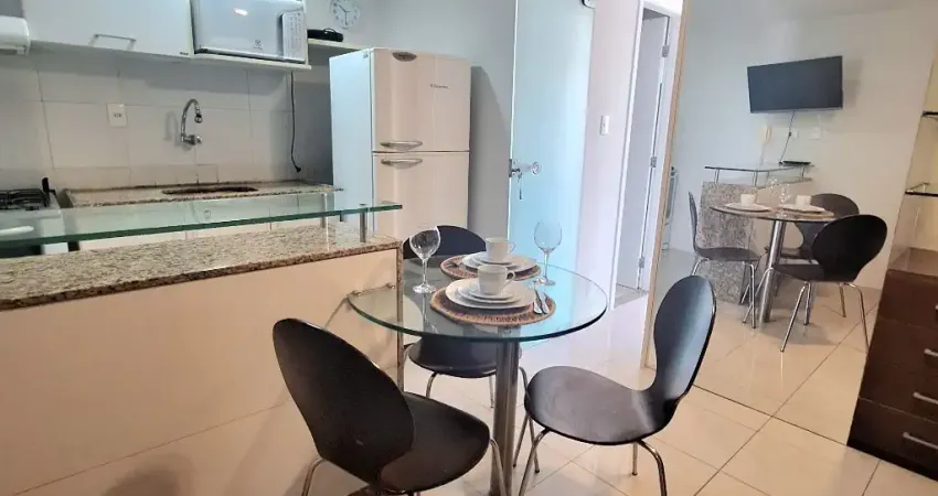 Aluguel Lindo Flat 1Qto 35m² Mobiliado e Equipado, Localiz no Coração de Boa Viagem