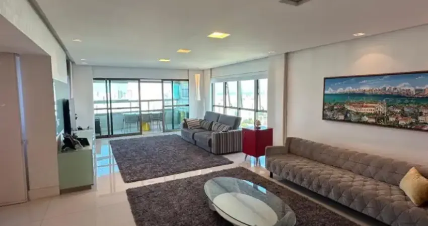 À venda apt alto padrão na beira rio da moura dubeux, 240m² 4 sui 1master closet 3 vgs