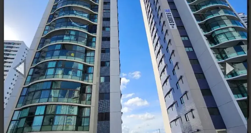 Aluguel belíssimo apt 140m² projetado, 4 qts 3 sui 2vgs, lazer comp em boa viagem