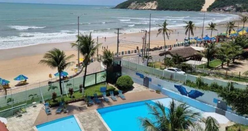 Flat mobiliado beira-mar em Ponta Negra