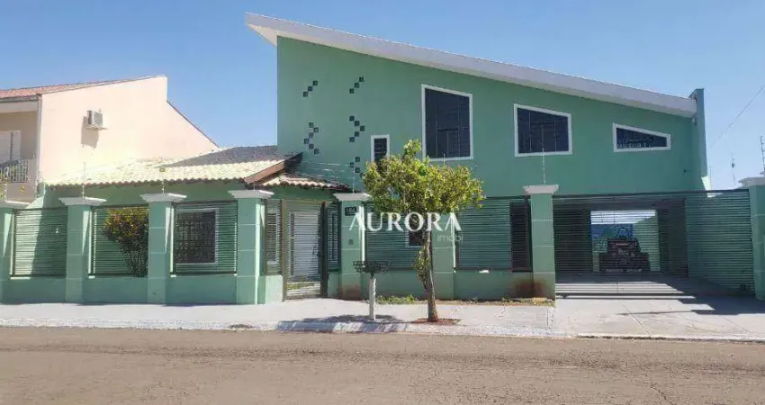 Sobrado para alugar, 300 m² por r$ 5.300,00/mês - jardim tarumã - londrina/pr