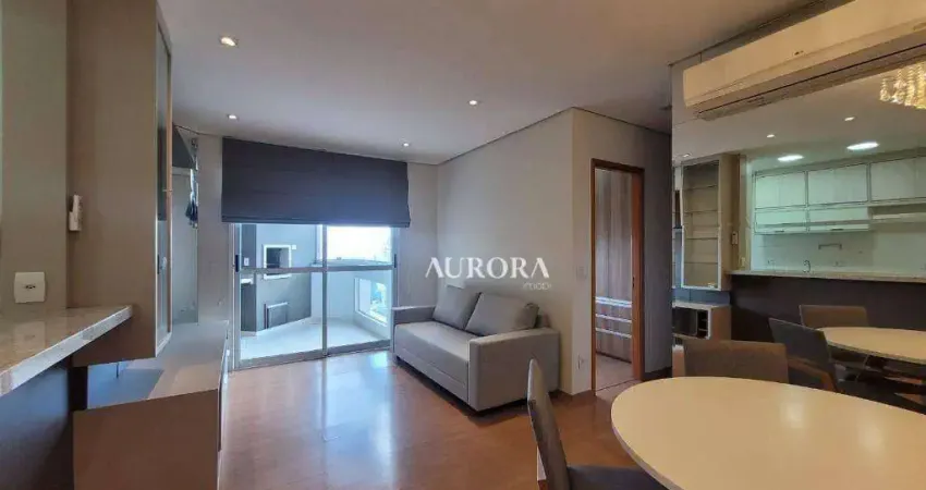 Apartamento com 3 dormitórios para alugar, 83 m² por r$ 3.750 - gleba palhano - londrina/pr