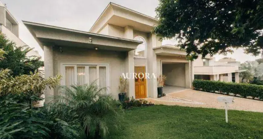 Casa  no condomínio royal forest com 3 dormitórios à venda, 215 m² por r$ 2.200.000 - esperança - londrina/pr