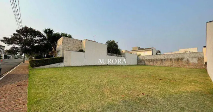 Terreno no Condomínio Sonora à venda, 405 m² por R$ 972.000,00 - Condominio Sonora - Londrina/PR