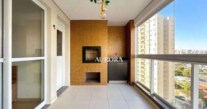 Apartamento no edifício fontaine d'or com 3 dormitórios à venda, 93 m² por r$ 750.000,00 - gleba fazenda palhano - londrina/pr