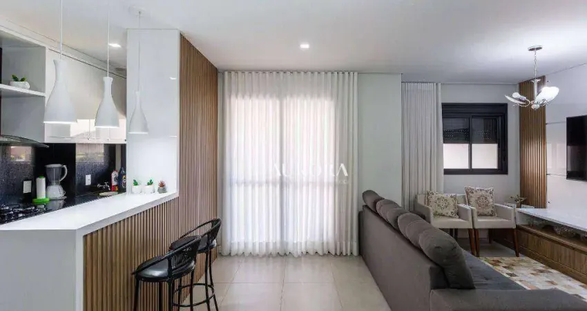 Apartamento no Edifício Freedom Palhano com 2 dormitórios e sala estendida à venda, 75 m² por R$ 740.000 - Gleba Palhano - Londrina/PR