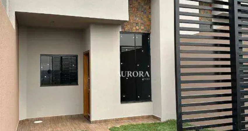 Casa com 3 dormitórios à venda, 79 m² por r$ 330.000,00 - conjunto farid libos - londrina/pr