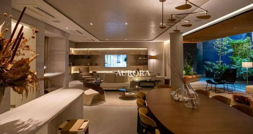 Apartamento com 4 dormitórios à venda, 340 m² por r$ 6.500.000,00 - gleba palhano - londrina/pr