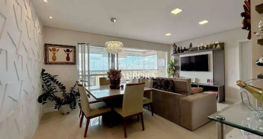 Apartamento no Edifício Kensigton com 3 dormitórios à venda, 108 m² por R$ 1.390.000 - Gleba Palhano - Londrina/PR