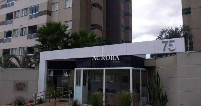 Apartamento no Edifício Torres Inglaterra com 3 dormitórios à venda, 76 m² por R$ 545.000 - Vale dos Tucanos - Londrina/PR