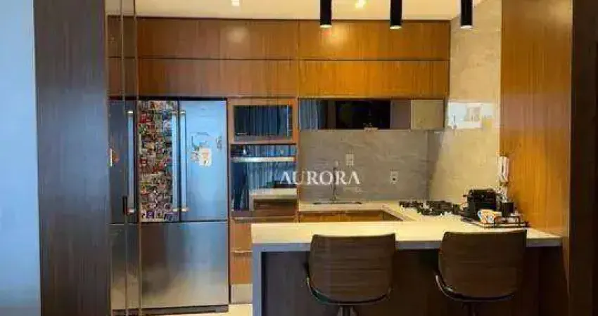 Apartamento no edifício trésor residence com 3 dormitórios à venda, 95 m² por r$ 990.000 - gleba fazenda palhano - londrina/pr