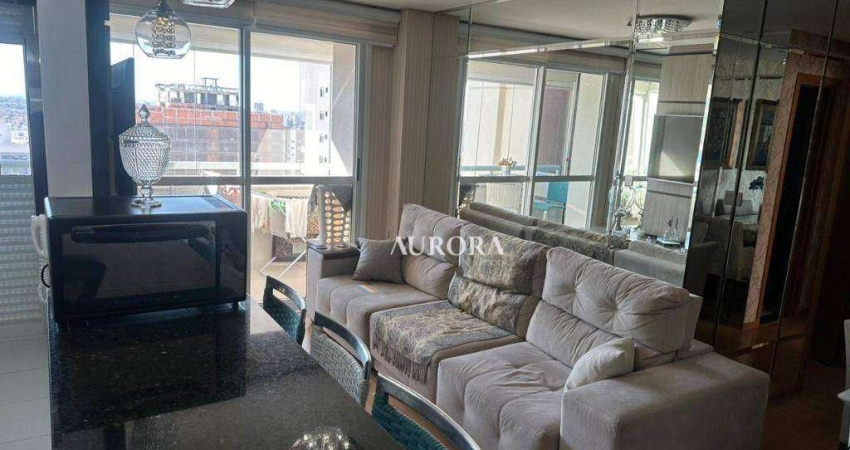 Apartamento Liberty mobiliado com 2 dormitórios à venda, 77 m² por R$ 850.000 - Gleba Fazenda Palhano - Londrina/PR
