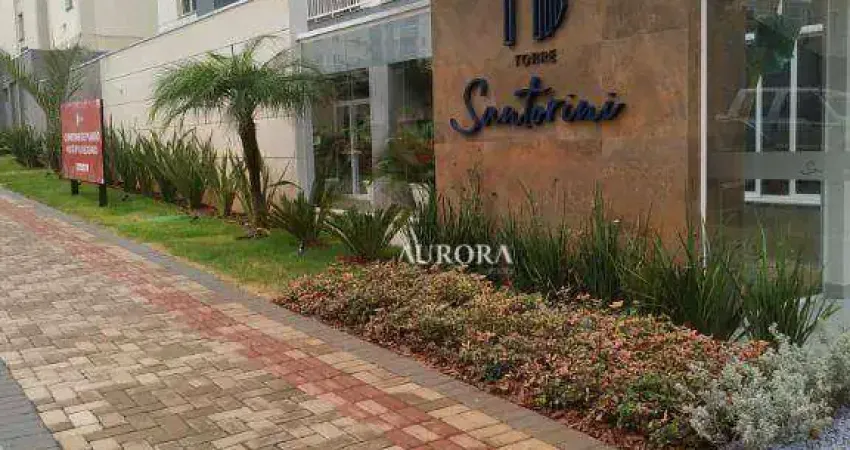 Apartamento no edifício torre santorini com 3 dormitórios à venda, 65 m² por r$ 405.000 - alto da inglaterra - londrina/pr