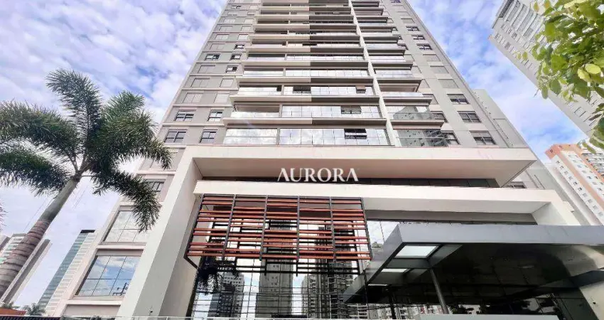 Apartamento de alto padrão no edifício epic, gleba palhano, sacada com pé direito de 3,80 metros, sol da manhã, r$ 2.950.000,00