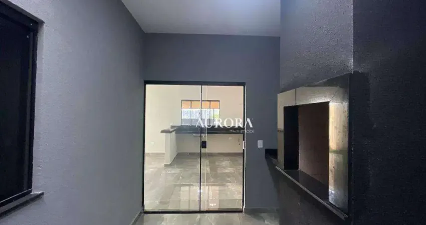 Casa com 3 dormitórios à venda, 84 m² por r$ 380.000,00 - columbia - londrina/pr