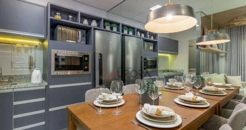 Apartamento com 2 dormitórios à venda, 47 m² por R$ 329.000,00 - Parque Jamaica - Londrina/PR