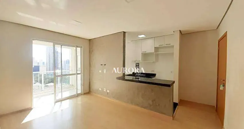 Apartamento no edifício max living com 2 dormitórios à venda, 64 m² por r$ 585.000 - gleba fazenda palhano - londrina/pr