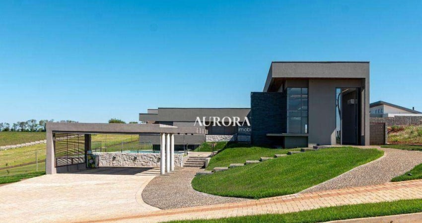 Casa com 3 suítes à venda, 320 m² por r$ 2.980.000 - condomínio maanaim - cambé/pr