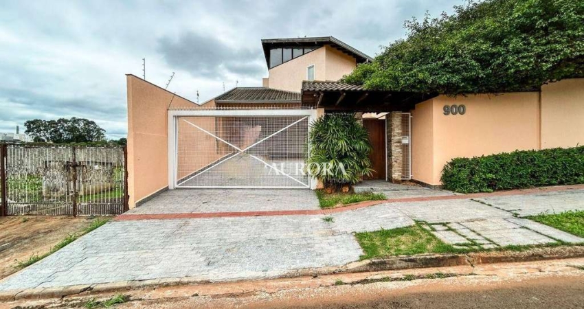 Casa com 3 dormitórios, 330 m² - venda por R$ 1.350.000,00 ou aluguel por R$ 12.000,00/mês - Tucano - Londrina/PR