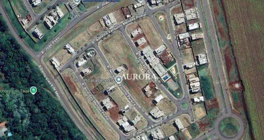 Terreno à venda condomínio araguari - parque tauá, 274 m² por r$ 330.000