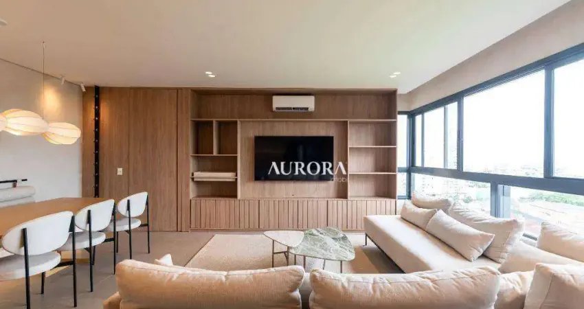 Apartamento com 2 dormitórios à venda, 103 m² por r$ 1.350.000,00 - gleba palhano - londrina/pr