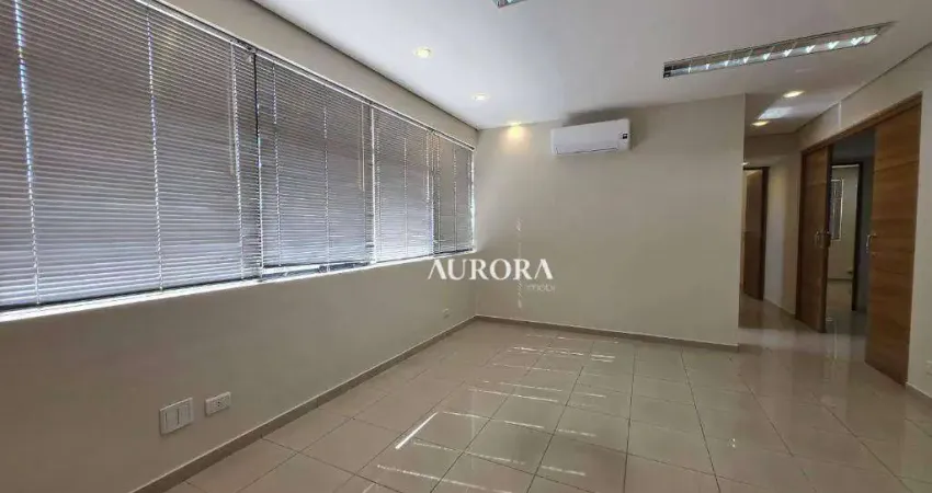 Sala para alugar, 96 m² por r$ 3.500/mês - jardim higienópolis - londrina/pr