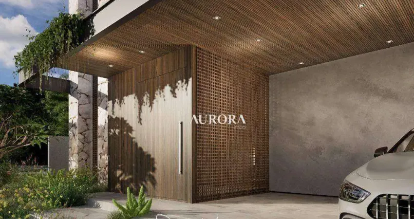 Casa no condomínio sun lake com 4 dormitórios à venda, 270 m² por r$ 3.790.000 - sun lake residence - londrina/pr