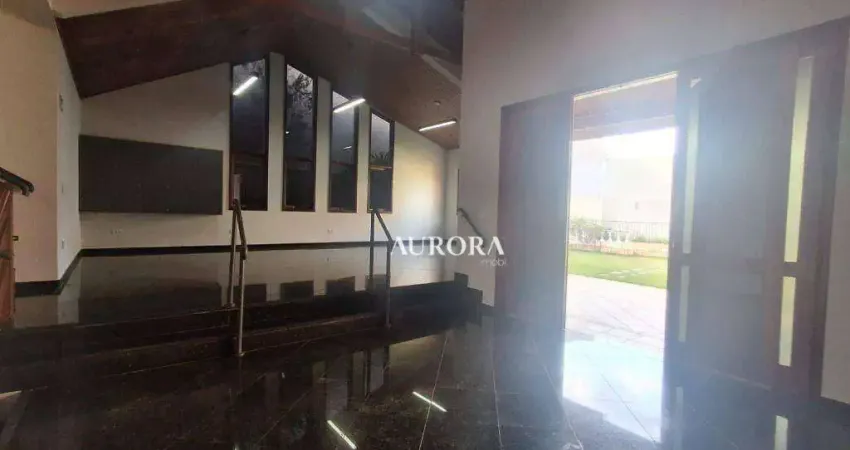 Sobrado para alugar, 440 m² por r$ 13.700,00/mês - colonial - londrina/pr