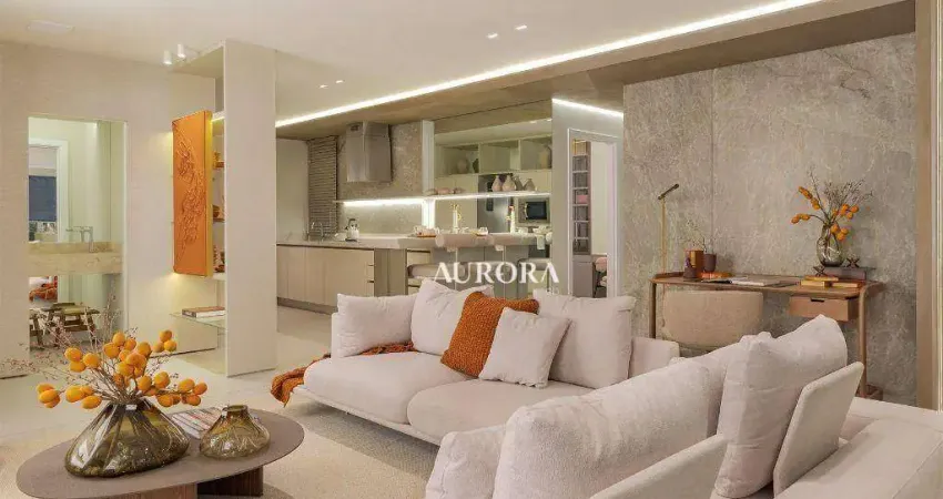 Apartamento com 3 dormitórios à venda, 151 m² por r$ 1.690.000,00 - nova prochet - londrina/pr