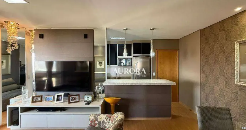 Apartamento à venda no evolution home alto da palhano - andar alto por r$730.000,00