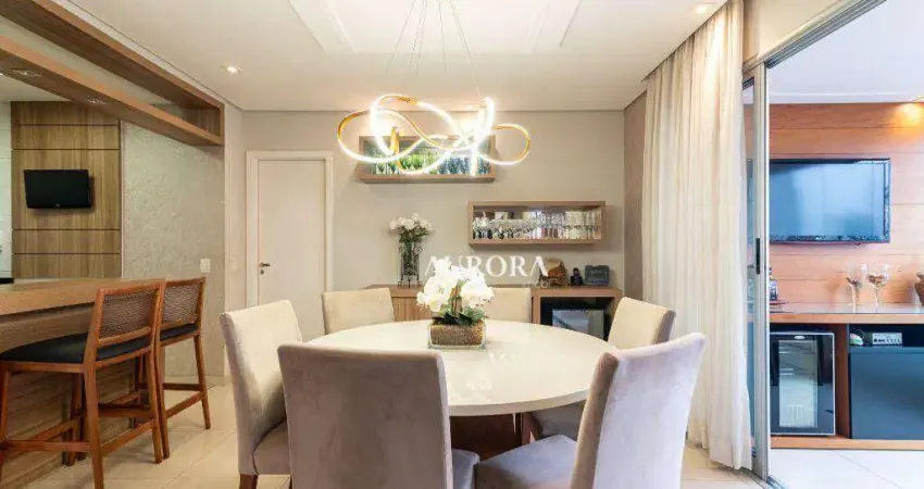 Apartamento com 3 dormitórios à venda, 112 m² por r$ 980.000,00 - gleba palhano - londrina/pr