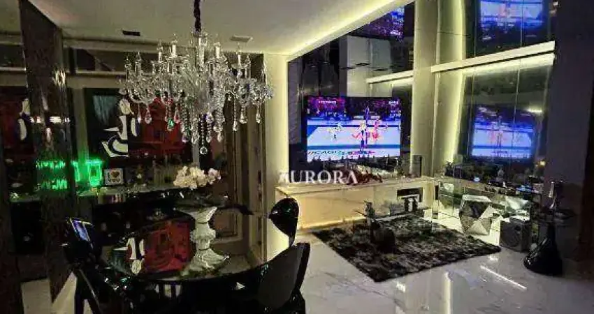 Apartamento no ed. liberty towers com 2 dormitórios à venda, 76 m² por r$ 700.000 - gleba fazenda palhano - londrina/pr