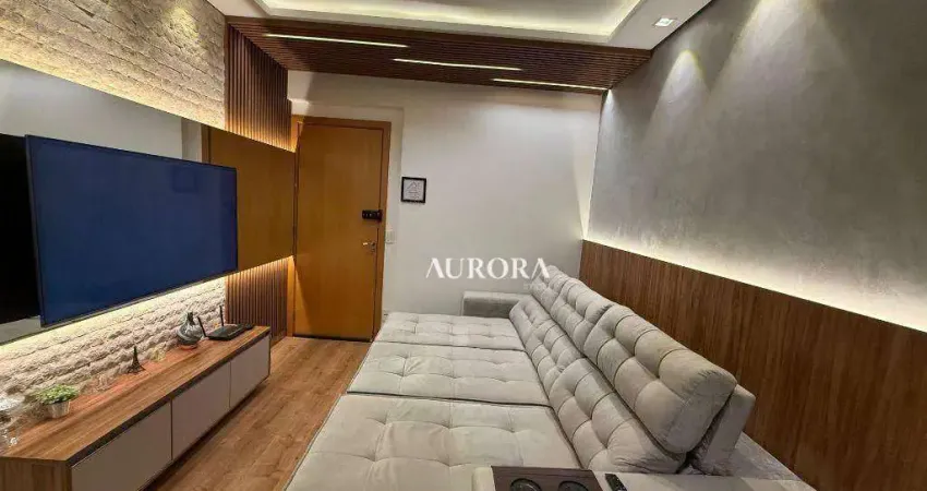 Apartamento no edifício nyc palhano com 3 dormitórios à venda, 69 m² - santa rosa - londrina/pr