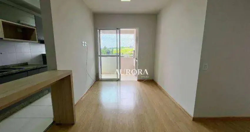 Apartamento com 3 dormitórios para alugar, 76 m² por r$ 3.180,00/mês - gleba palhano - londrina/pr