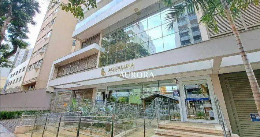 Apartamento no edifício aqualuna com 3 dormitórios à venda, 94 m² por r$ 890.000 - centro - londrina/pr