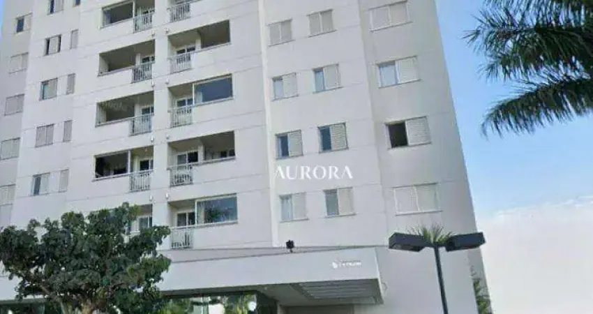 Apartamento no edifício reserva santana com 3 dormitórios para alugar, 74 m² por r$ 3.000/mês - gleba palhano - londrina/pr