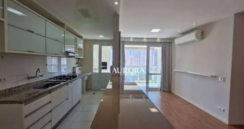 Apartamento com 3 dormitórios, 80 m² - venda por r$ 750.000 ou aluguel por r$ 3.990/mês - gleba fazenda palhano - londrina/pr