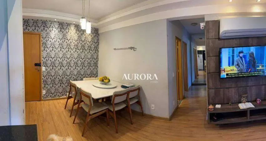 Apartamento graden palhano com 3 dormitórios à venda, 69 m² por r$ 545.000 - gleba palhano - londrina/pr