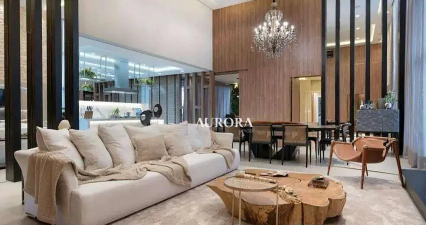 Casa com 3 dormitórios à venda, 255 m² por r$ 3.700.000,00 - sun lake residence - londrina/pr