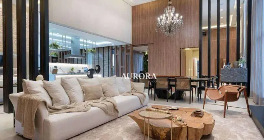 Casa com 3 dormitórios à venda, 255 m² por r$ 3.700.000,00 - sun lake residence - londrina/pr