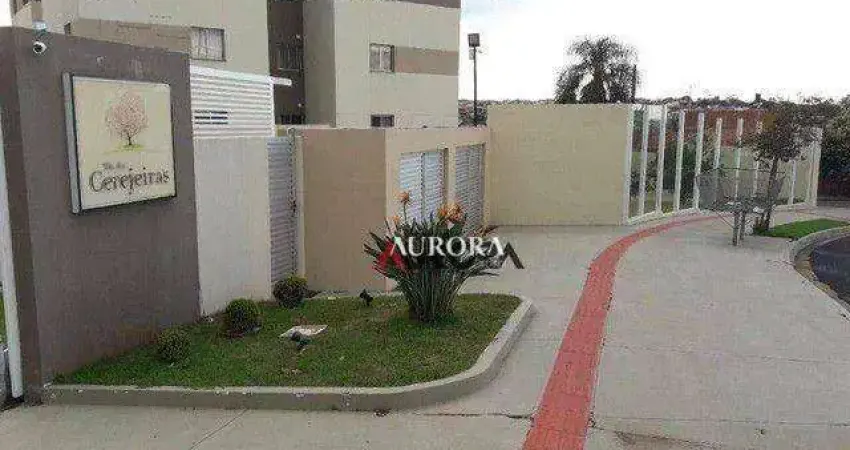 Apartamento com 2 dormitórios, 45 m² - venda por r$ 180.000,00 ou aluguel por r$ 1.450,00/mês - conjunto residencial marajoara - londrina/pr