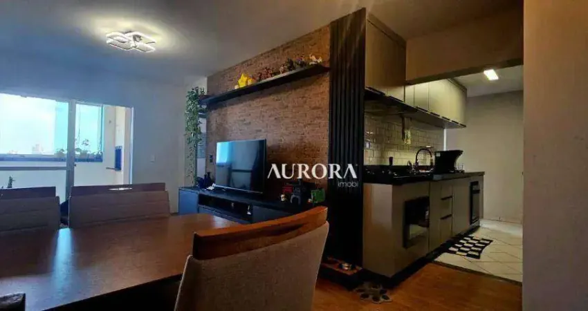 Apartamento no edifício maximus com 2 dormitórios à venda, 70 m² por r$ 420.000 - centro - londrina/pr