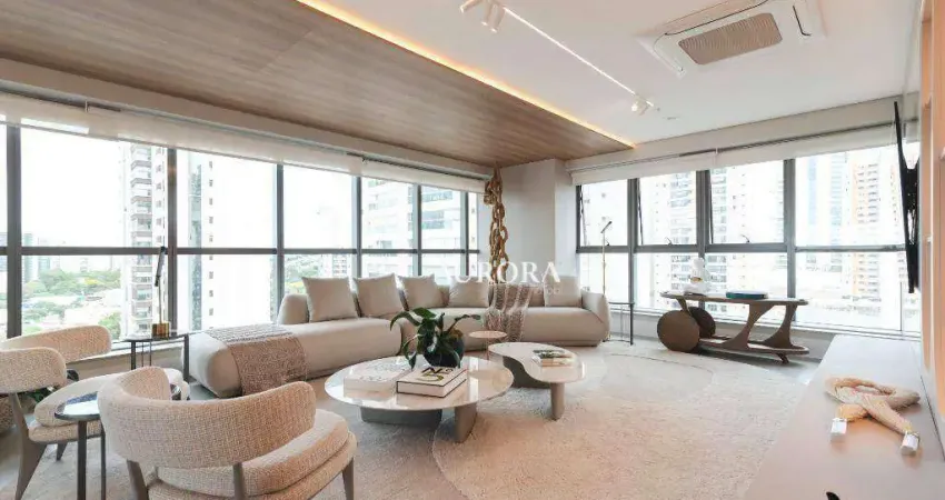 Apartamento com 3 dormitórios à venda, 323 m² por r$ 6.950.000,00 - gleba fazenda palhano - londrina/pr