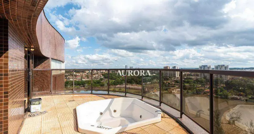 Palais lac d'or – cobertura duplex dos sonhos com vista para o lago igapó!