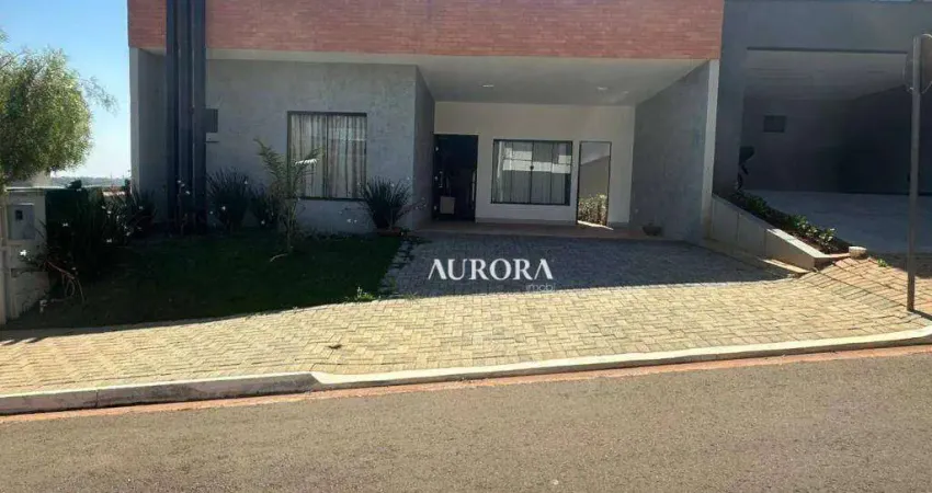 Casa condominio moradas do vale com 3 dormitórios, 145 m² - venda por r$ 1.050.000 - gleba esperança - londrina/pr